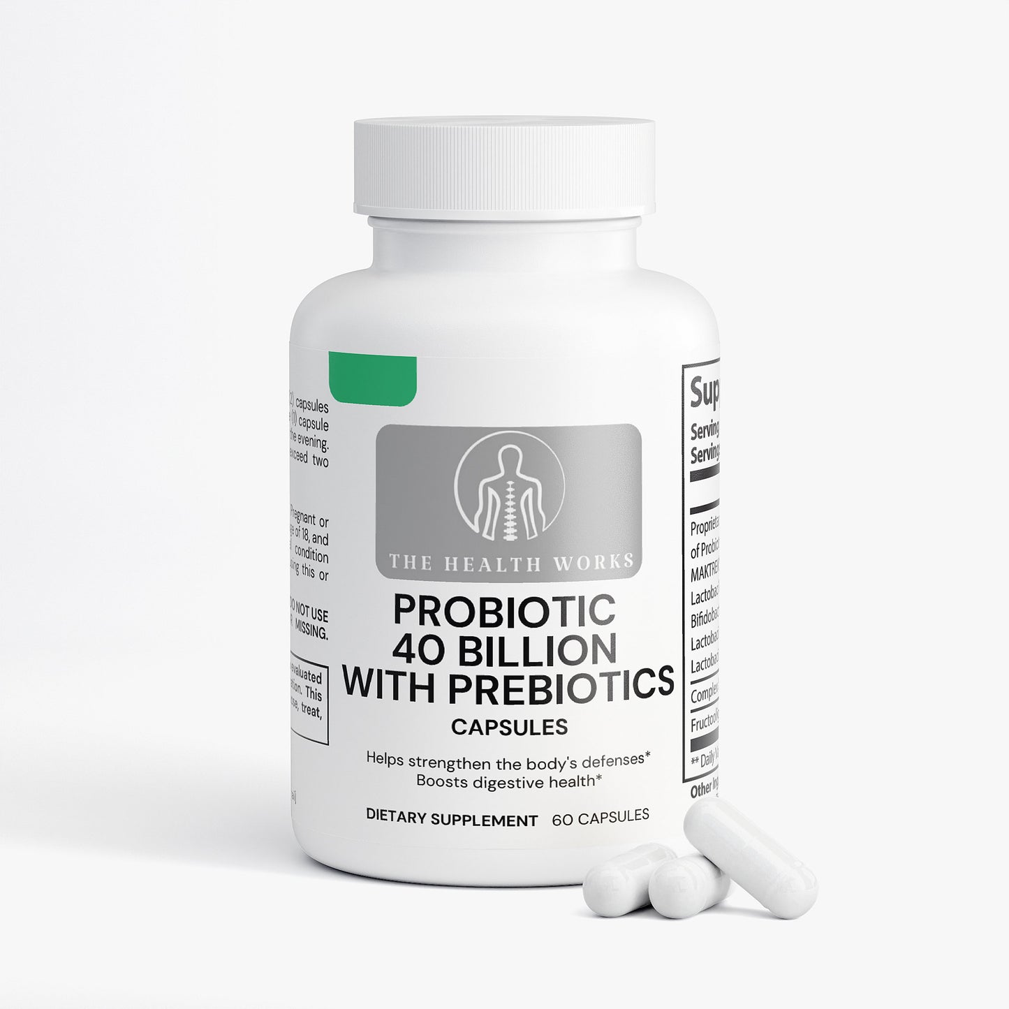 Probiotic 40 Billion with Prebiotics