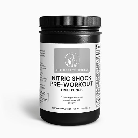 Nitric Shock Pre-Workout Powder (Fruit Punch)